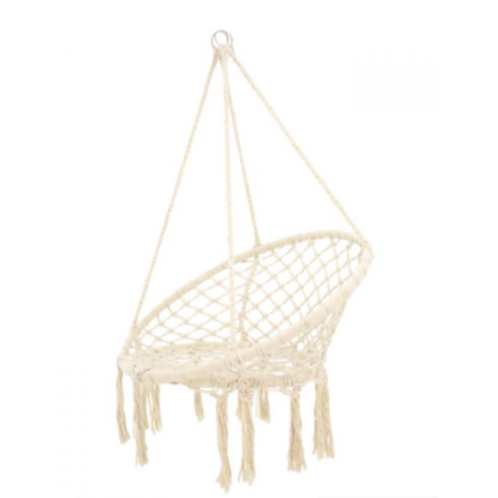 Silla de swammock de MacRame (110x80x60cm)