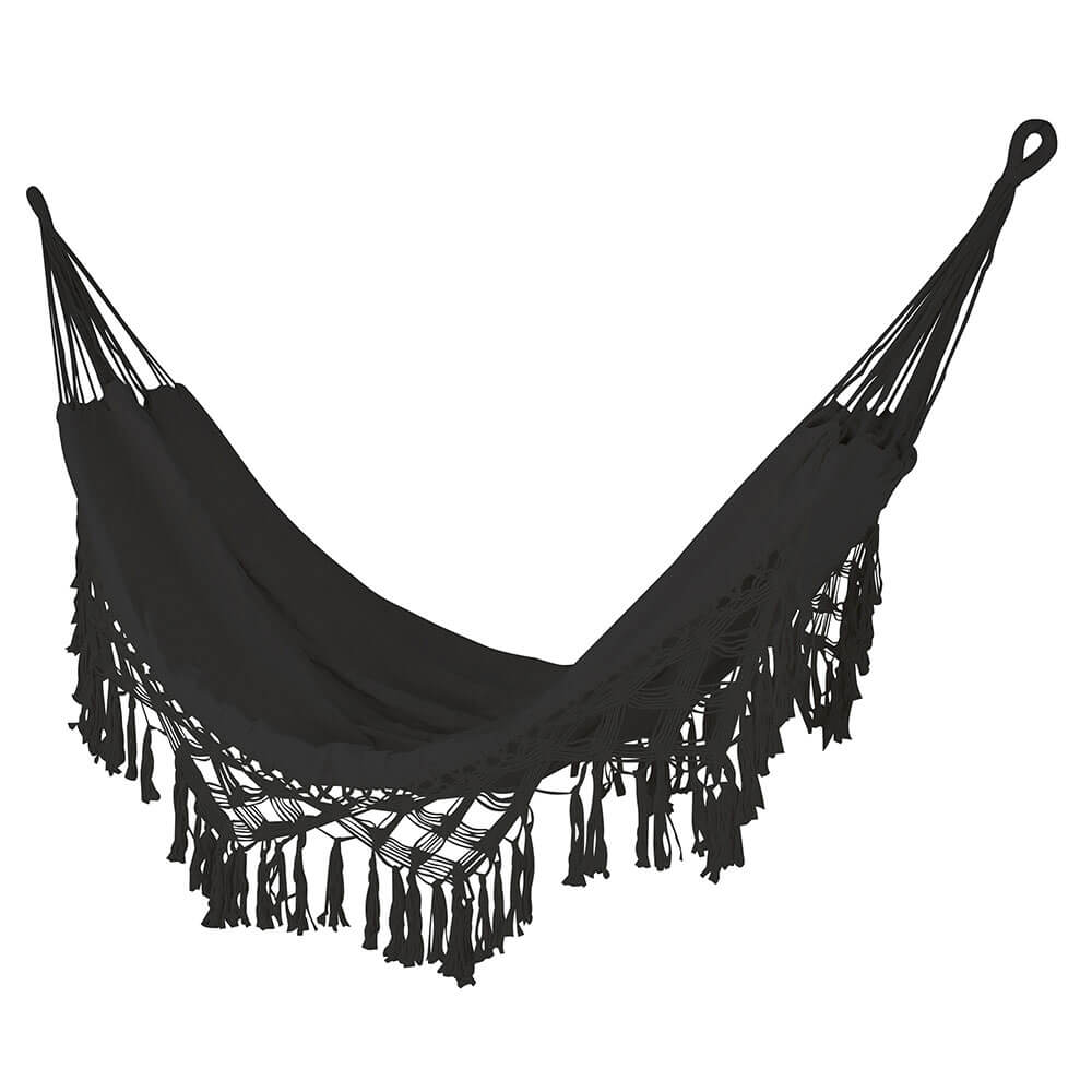 Crip Macrame Style Canvas Hammock (200x140cm)