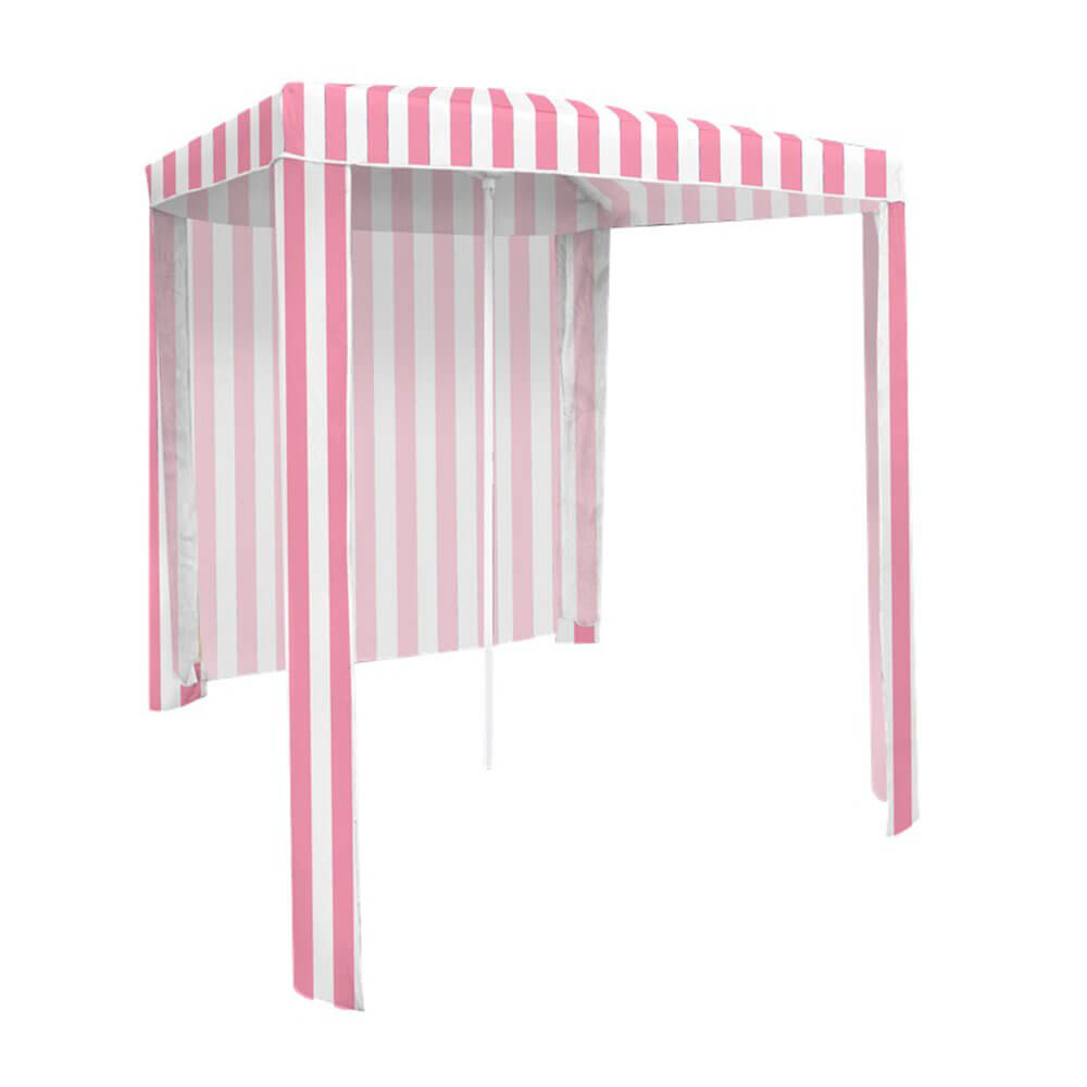 Hamptons Beach Cabana med bakväggen (180x180 cm)