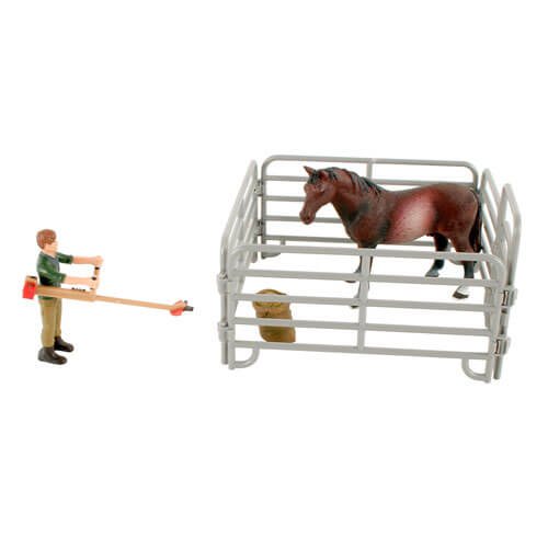 Horse and Farmer Play Set (1pc Random Style)