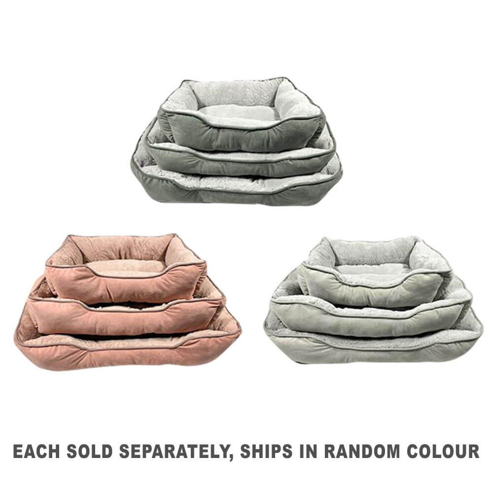 Buddy Luxe Suede Dog Bed (Sæt på 3)