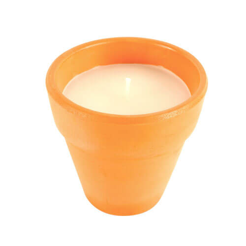 Sandlewood Citronella Candle in Terracotta Pot 3pcs (9x9cm)