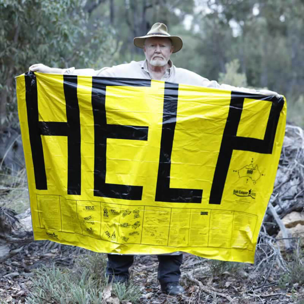 Bob Cooper Help Survival Blanket