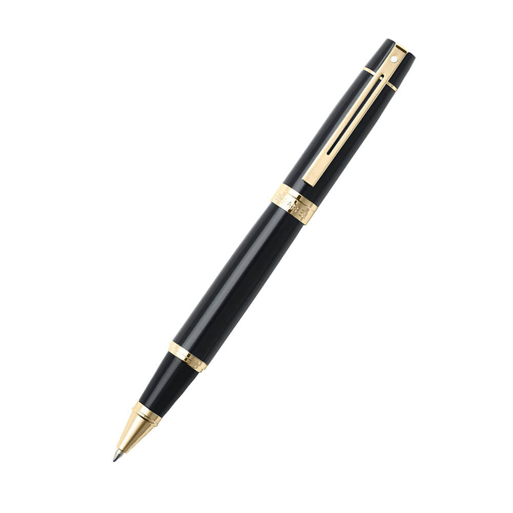 300 blank sort/guld trim pen