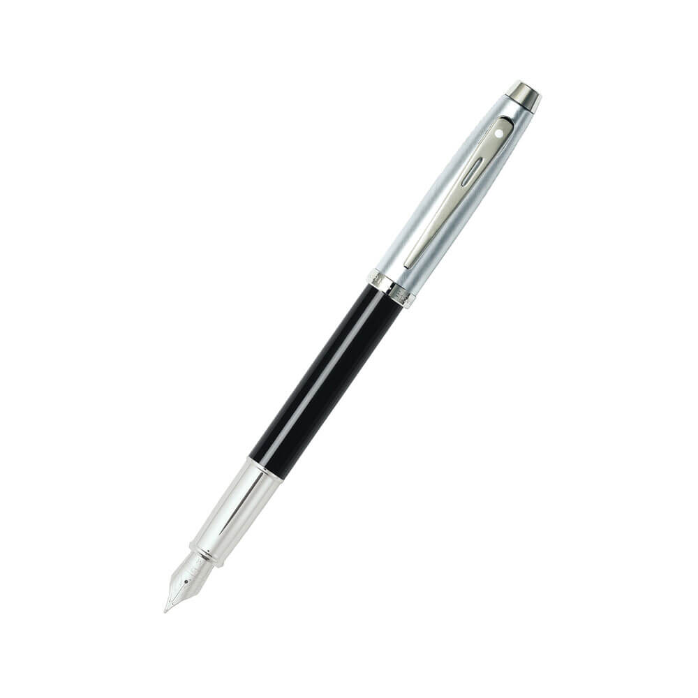 100 stylo de laque noire / chrome