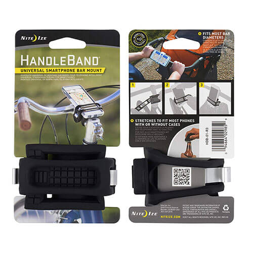 Handleband Universal Smartphone Bar Mount (Black)