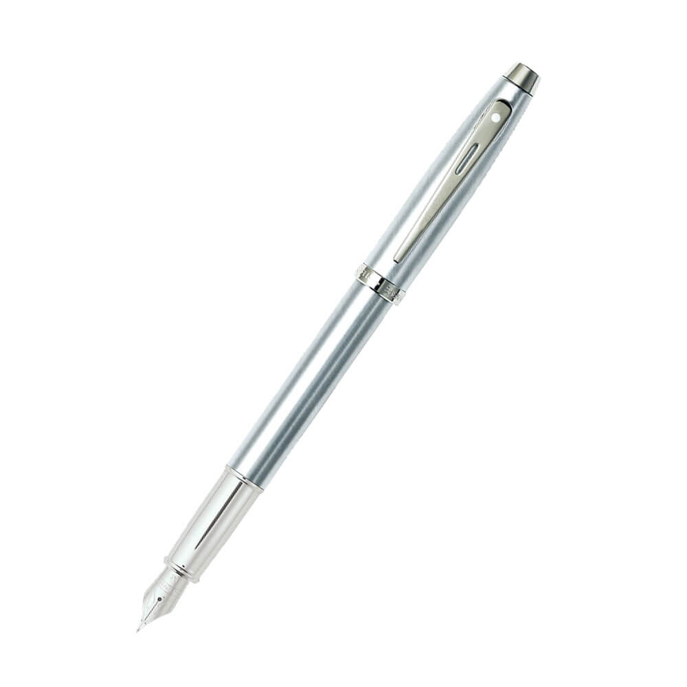 100 Brushed Chrome/Nickel Plated Pen