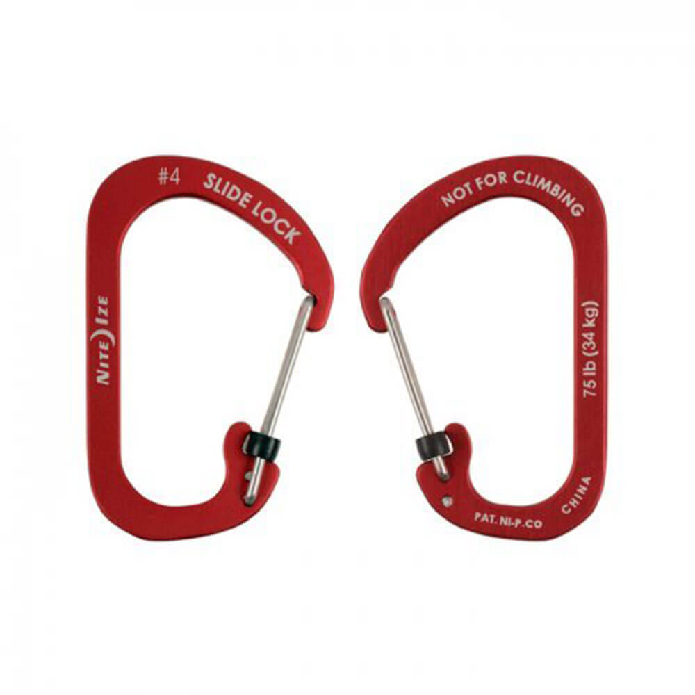 SlideLock Carabiner Aluminum