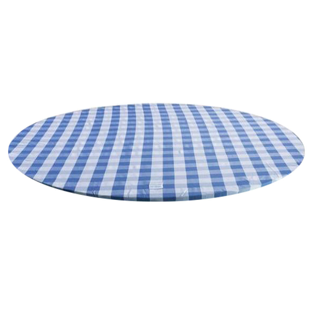 Głupie Billyz Round Gingham Tablecloth 120 cm