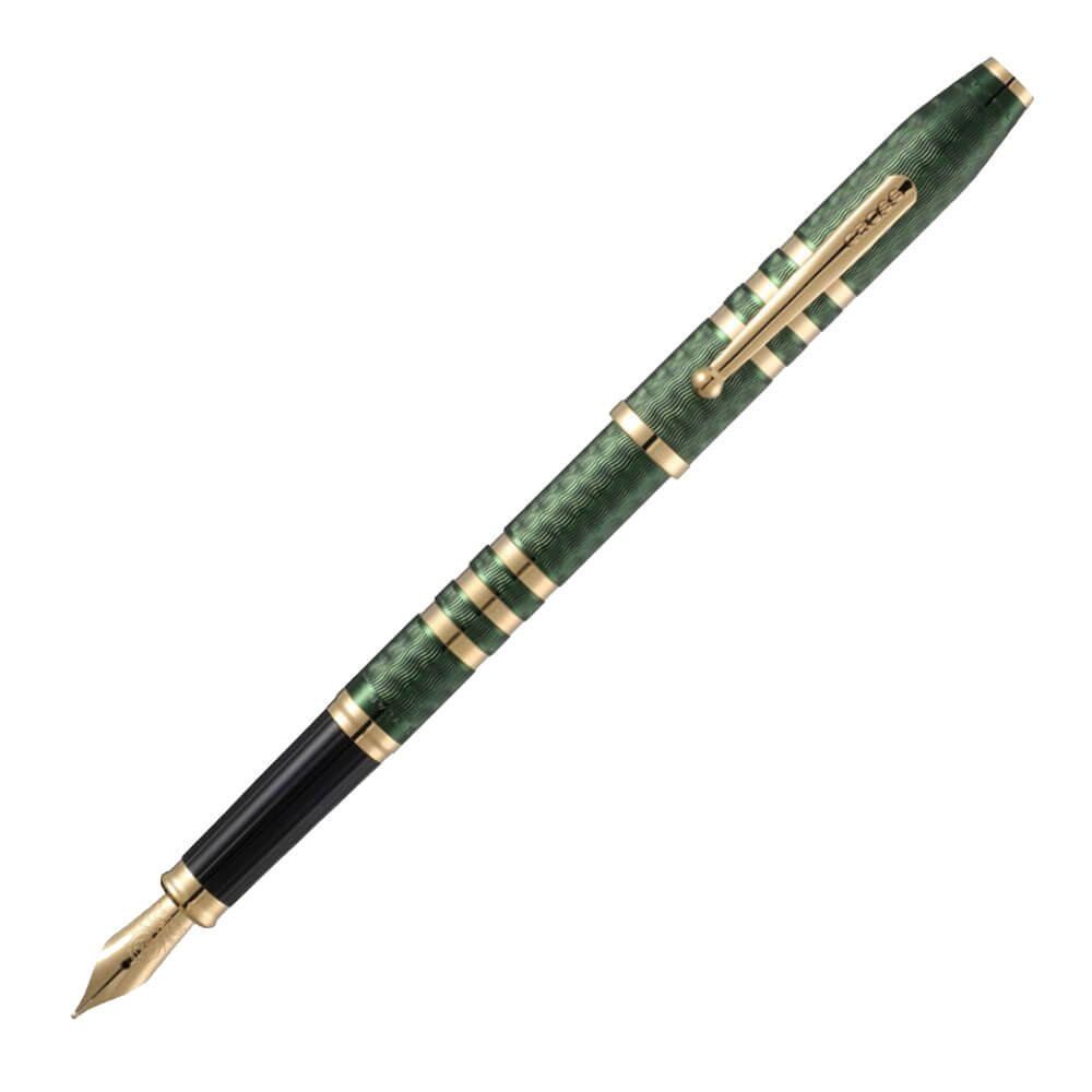 Pen Fuente del siglo 175 II +23ct (laca verde)