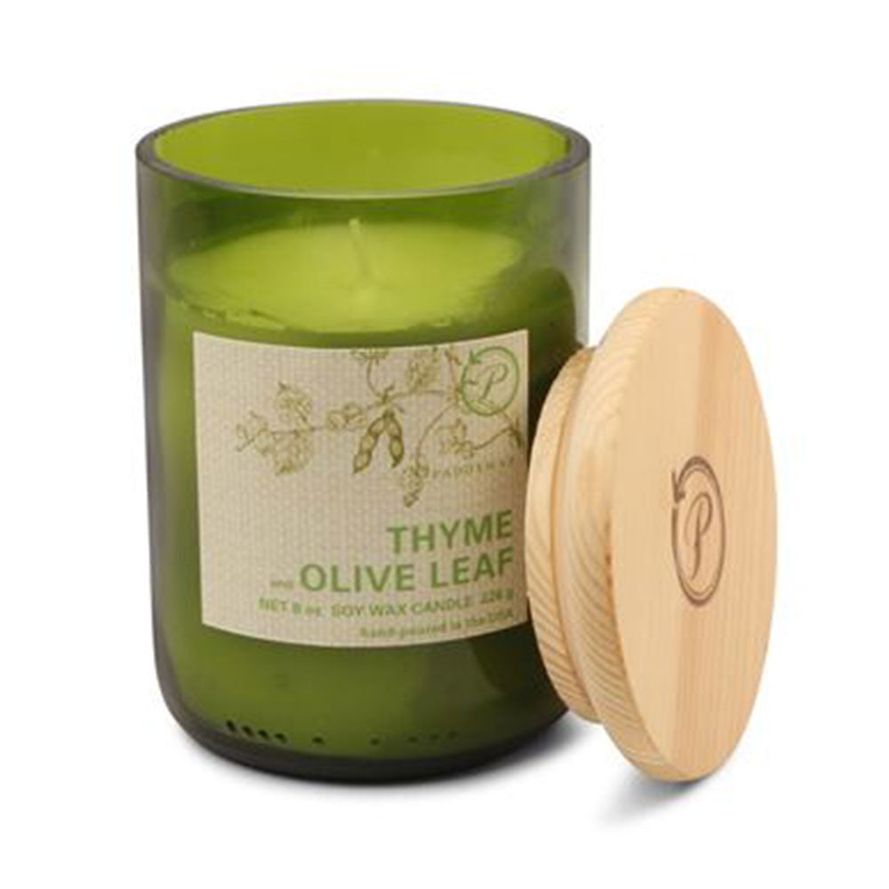 Paddywax Eco Green Candle w szklance 8 uncji