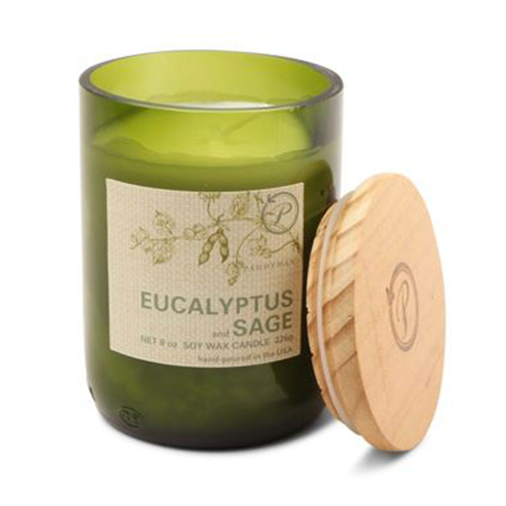 Paddywax Eco Green Candle i glass 8oz