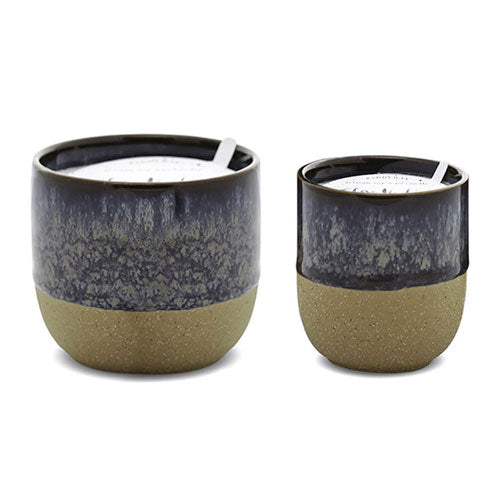 Kin Black Fig & Rose Candle in Ceramic (Black)