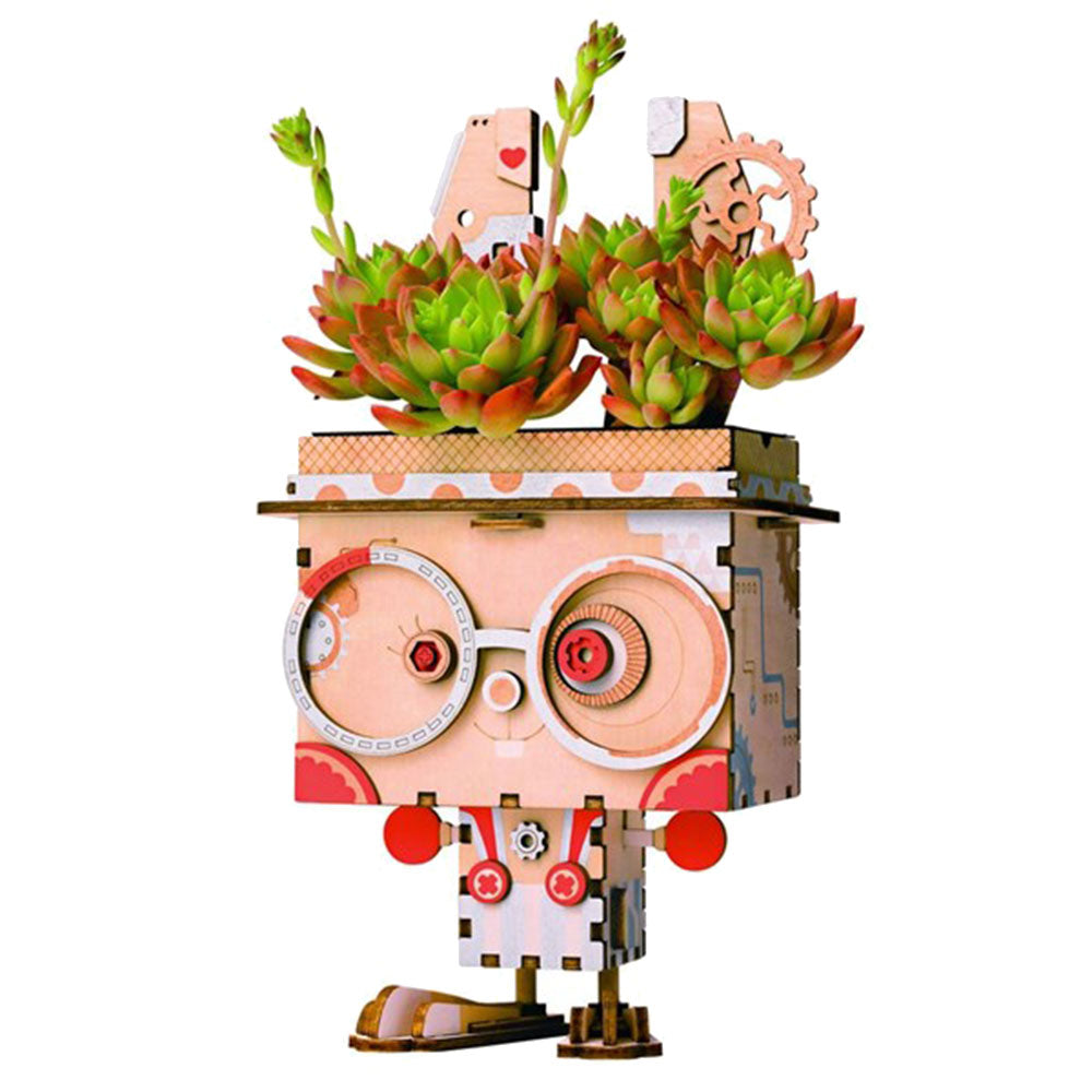 Robotime DIY -blomsterpot