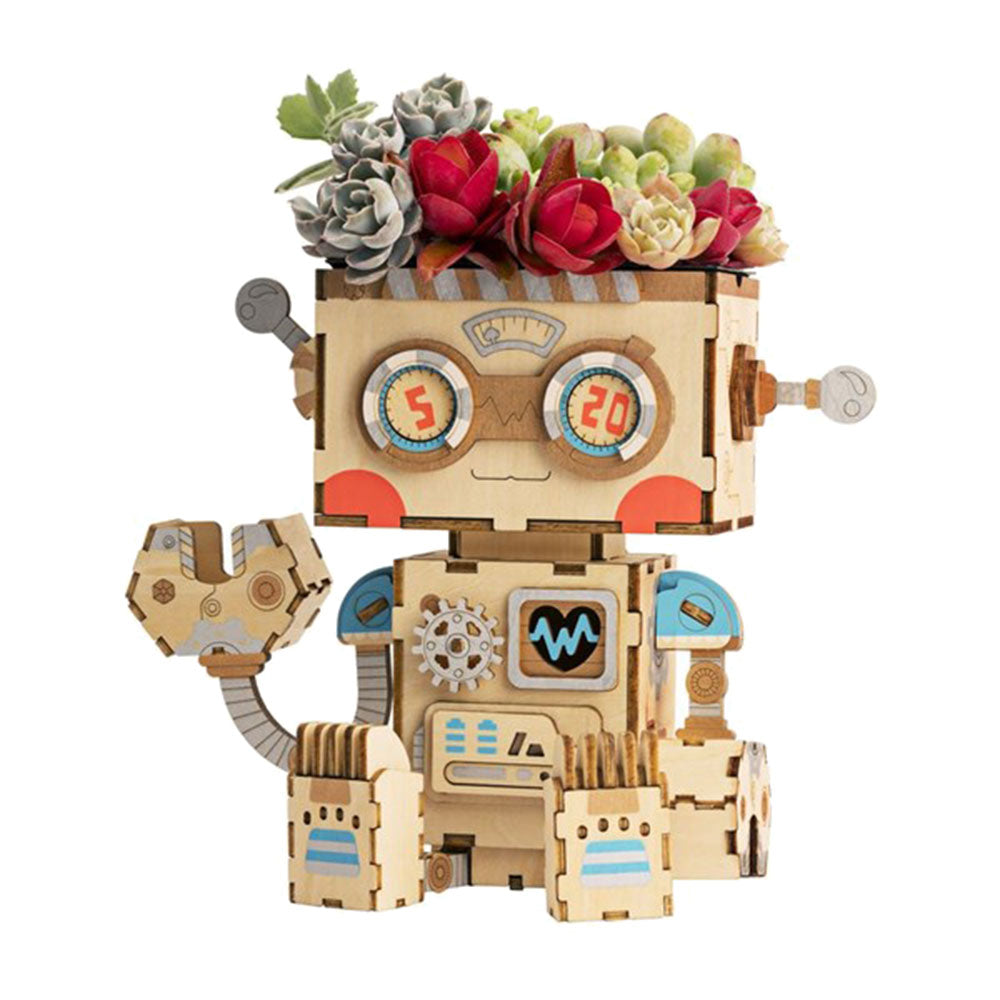 Robotime DIY -blomsterpot