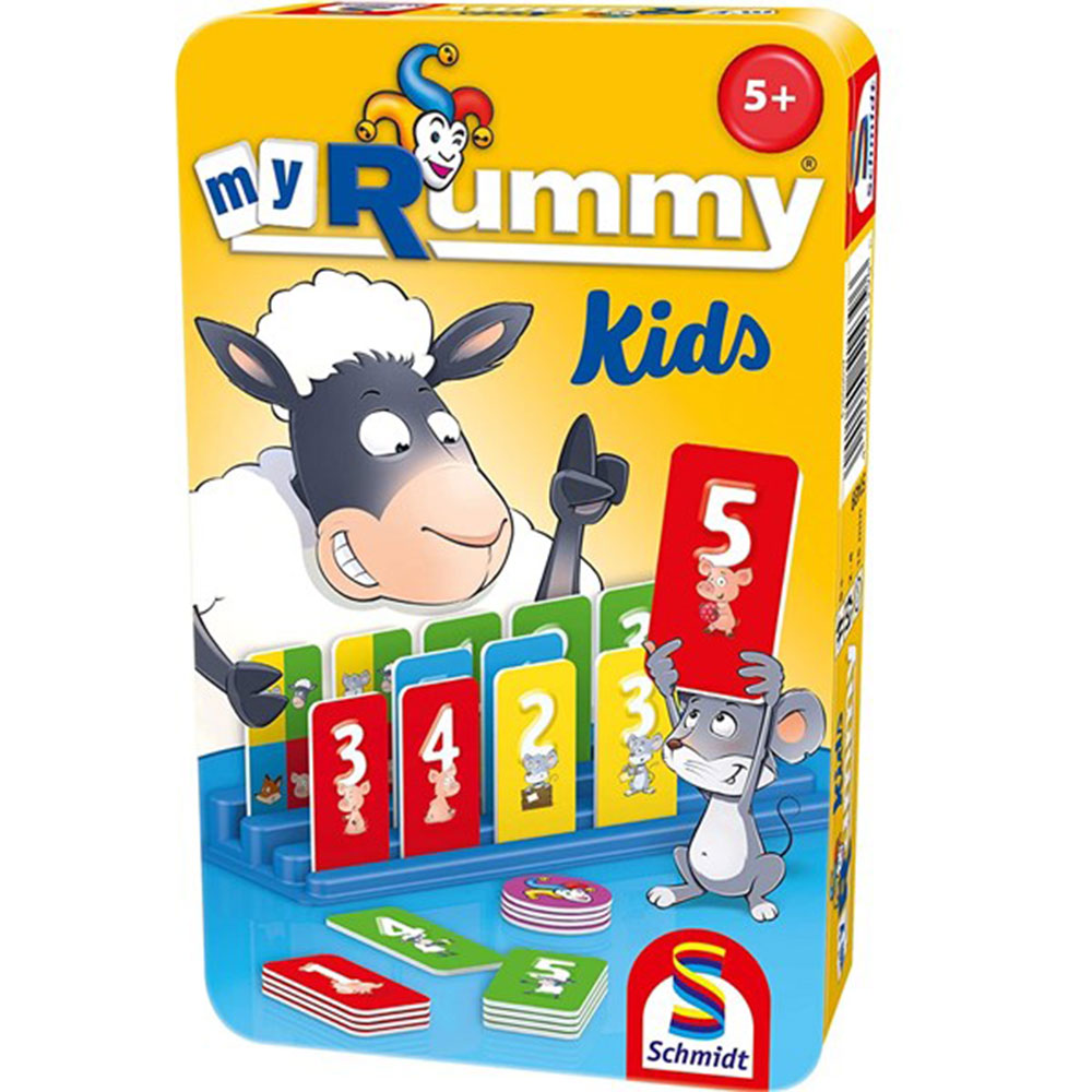 Schmidt mi juego de estaño rummy