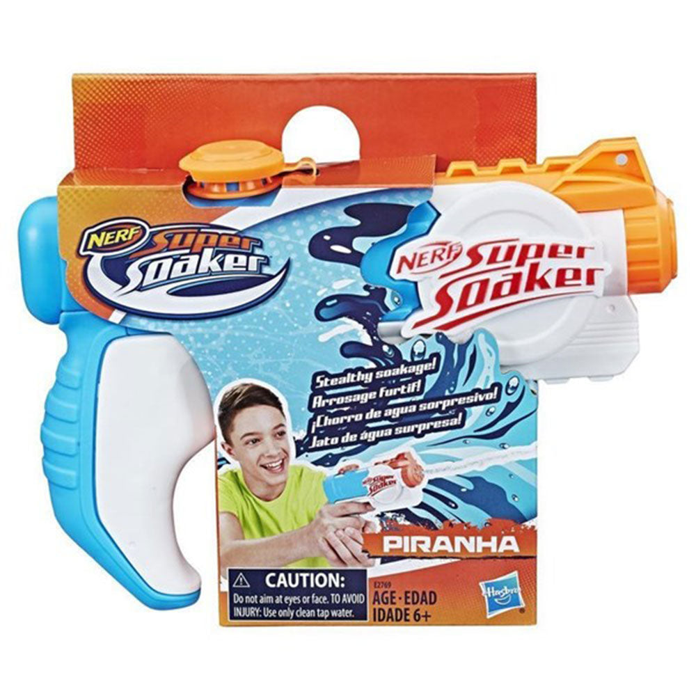 Hasbro Nerf Super Soaker Piranha Water Gun Toy