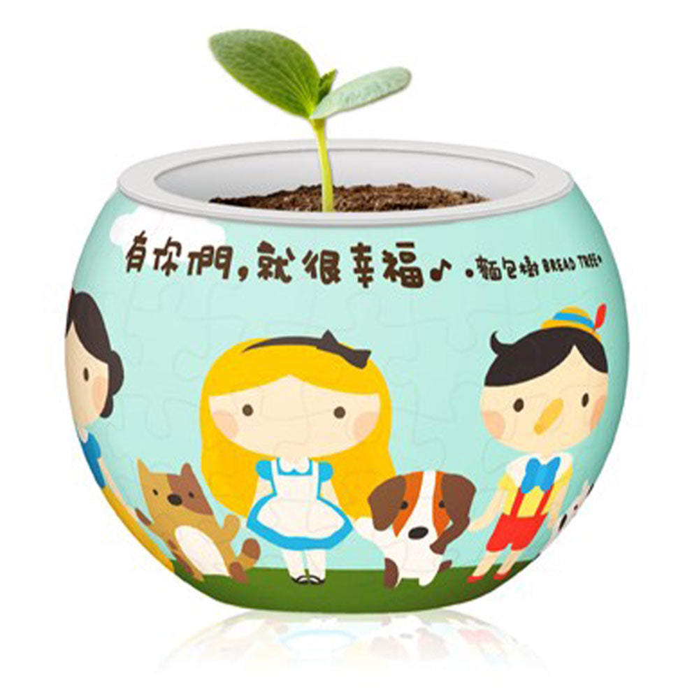 Pintoo Flowerpot 3D Jigsaw Puzzle 80st