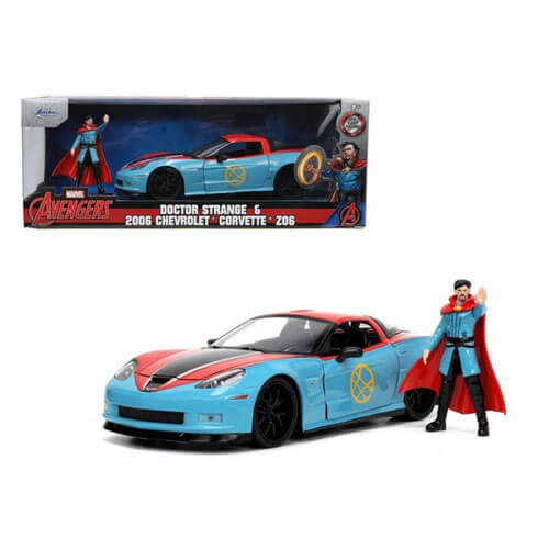 Doctor Strange & 2006 Chevrolet Corvette Z06 1:24 Scale