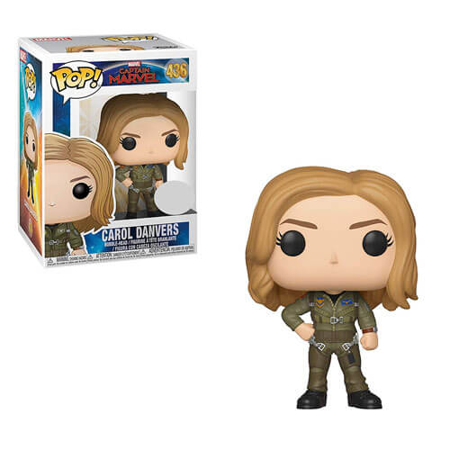 Captain Marvel Carol Danvers Flight Suit US Pop! Vinyl