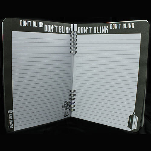 Doctor Who Don't Blink Lenticular Journal