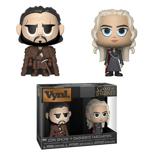 Game of Thrones Jon Snow & Daenerys Targaryen Vynl.