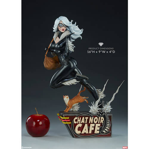 Spider-Man Black Cat Statue