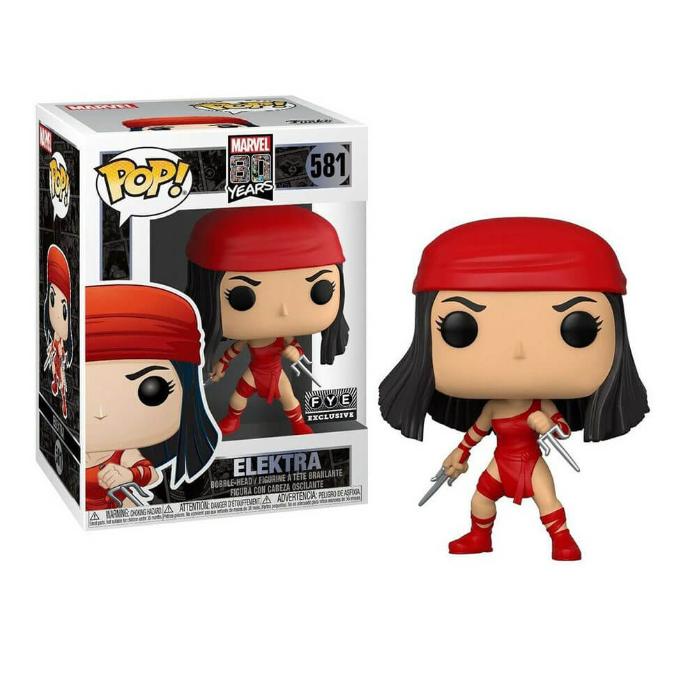 Daredevil Elektra 1st Appearance 80th Anniversary US Ex. Pop