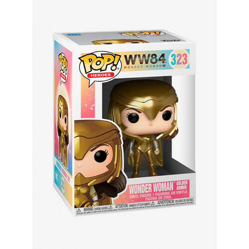 Wonder Woman 1984 Gold Power Pose Pop! Vinyl