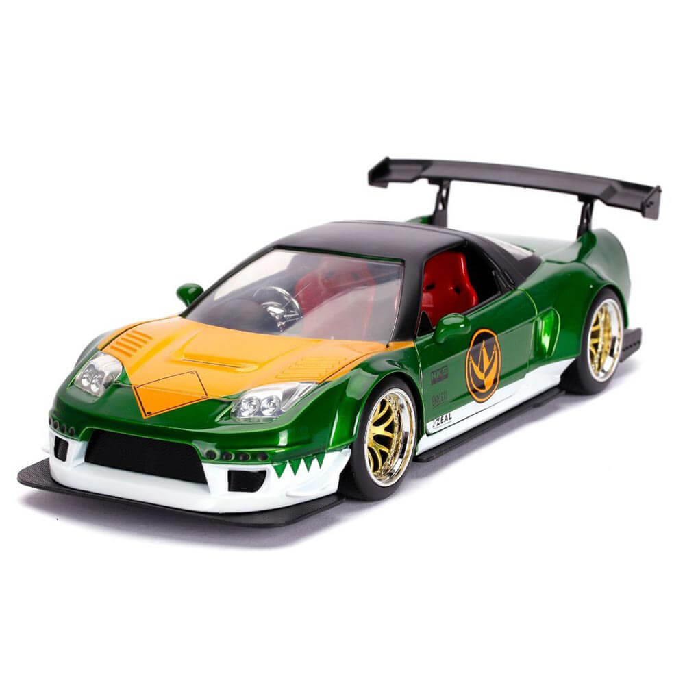 Power Rangers '02 Honda NSX Green 1:24 Scale Hollywood Ride