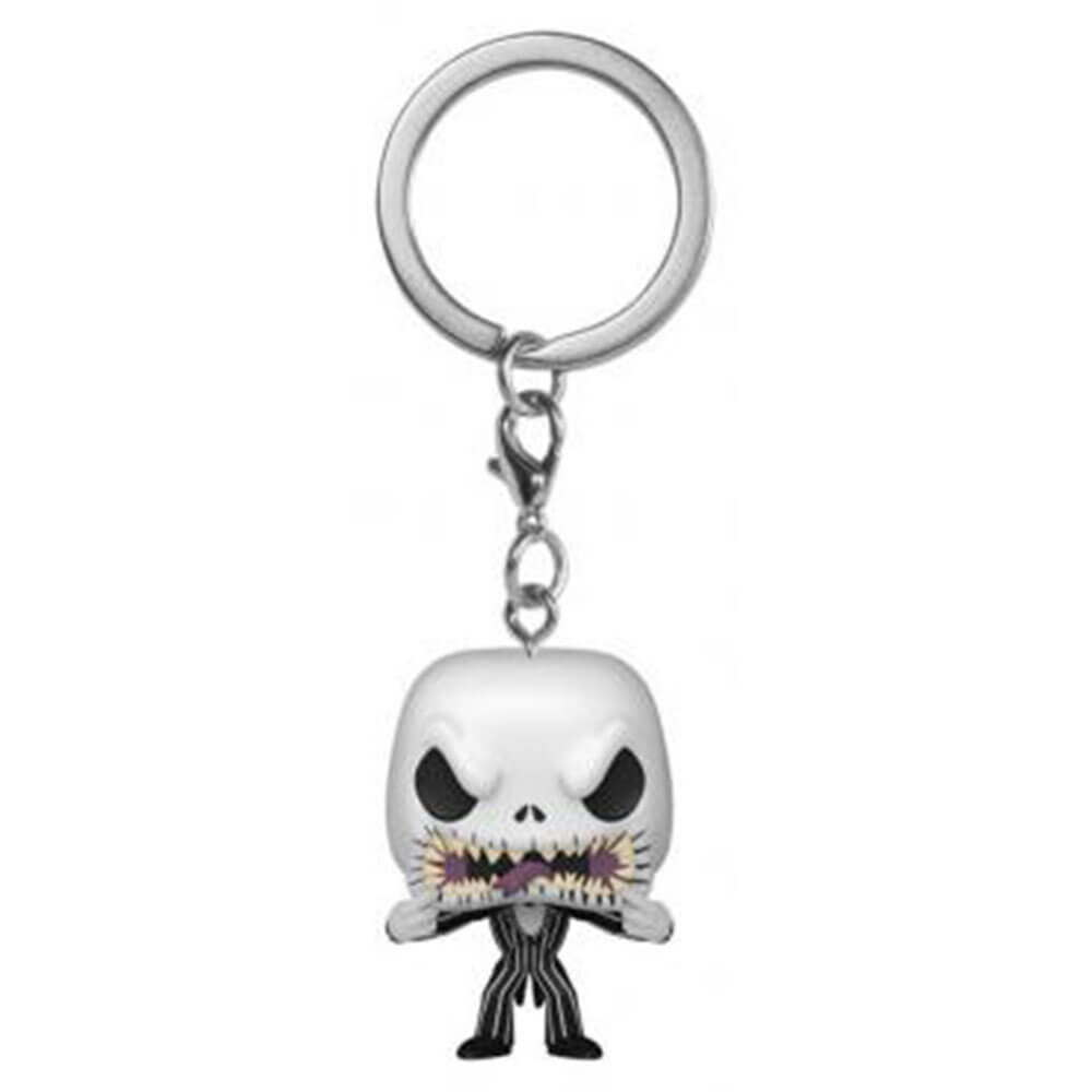 Jack Scary Face Pocket Pop! Keychain