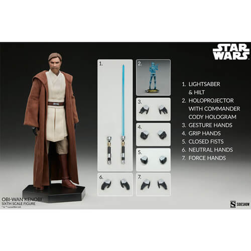 Star Wars Obi-Wan Kenobi 1:6 Scale 12" Action Figure