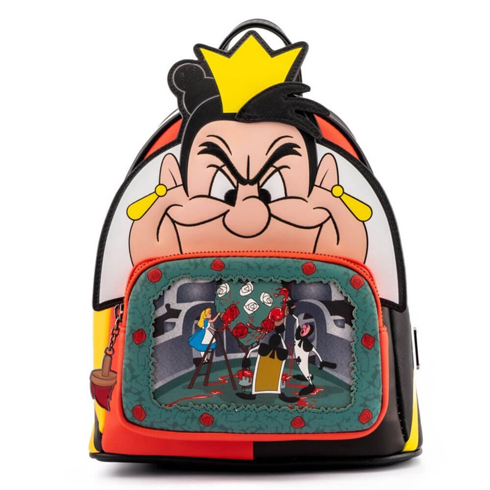 Alice in Wonderland Queen of Hearts Mini Backpack