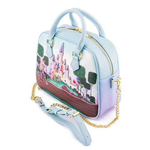 Sleeping Beauty Castle Crossbody