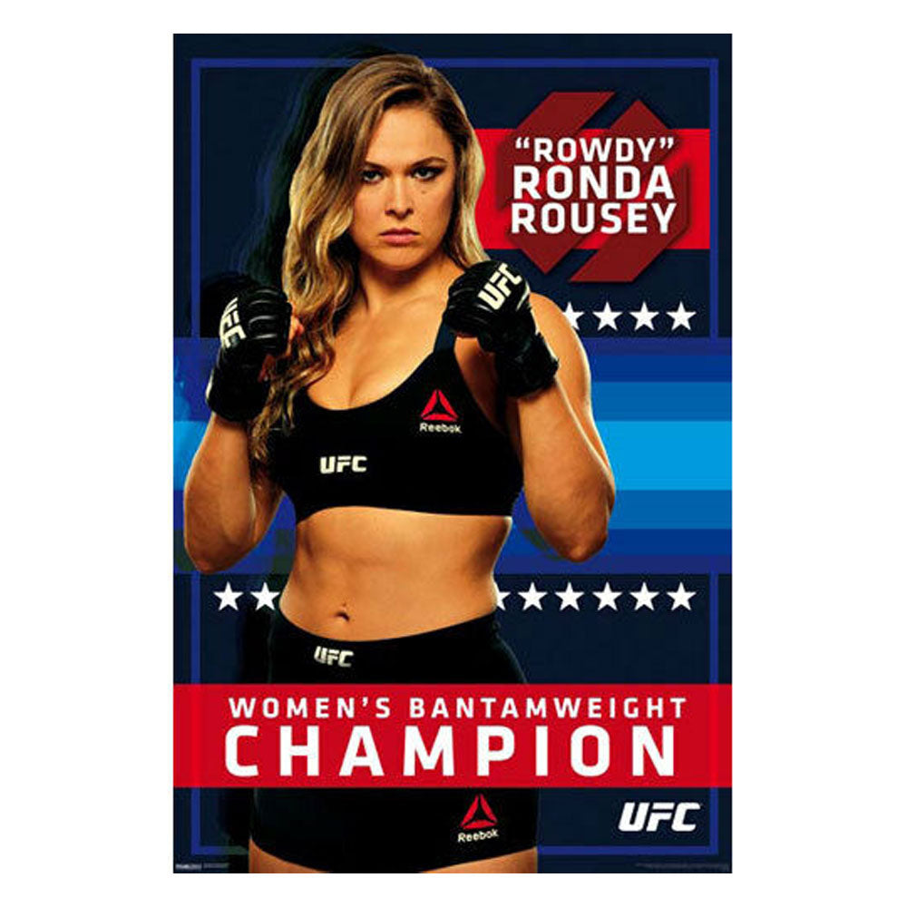 UFC -affisch Ronda Rousey