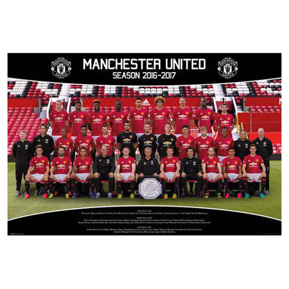 Cartel del Manchester United