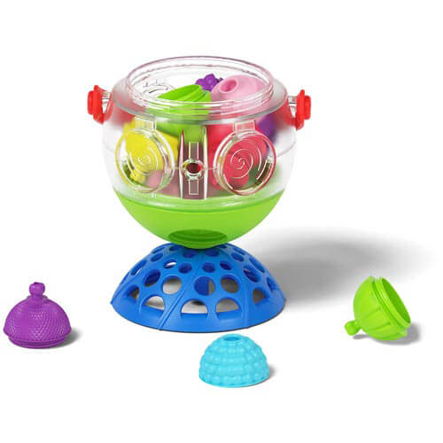 Lalaboom Splash Ball and 8 pcs Beads