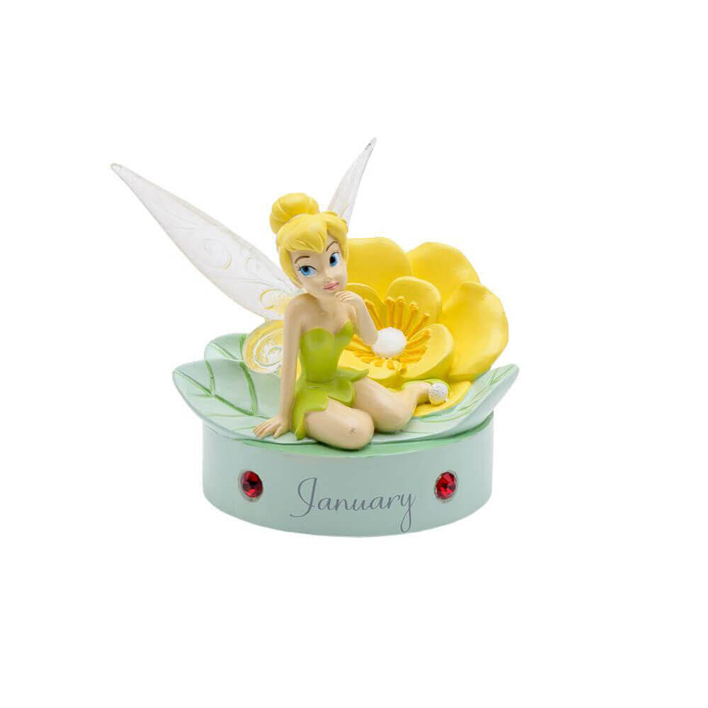 Escultura de birthstone bell tinker bell