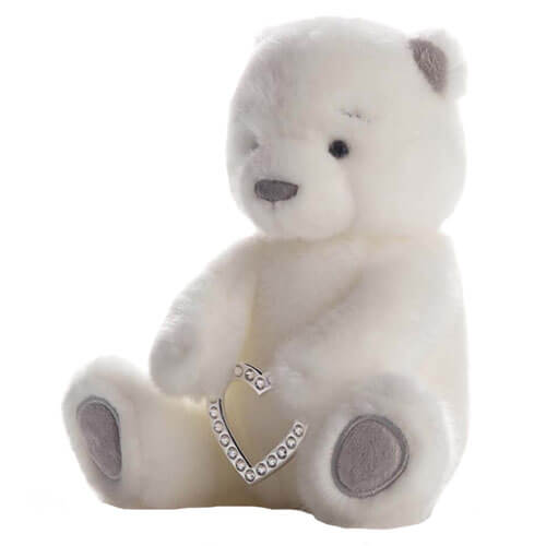 Chic & Love Bailey Bear Heart Plush Toy (Large)