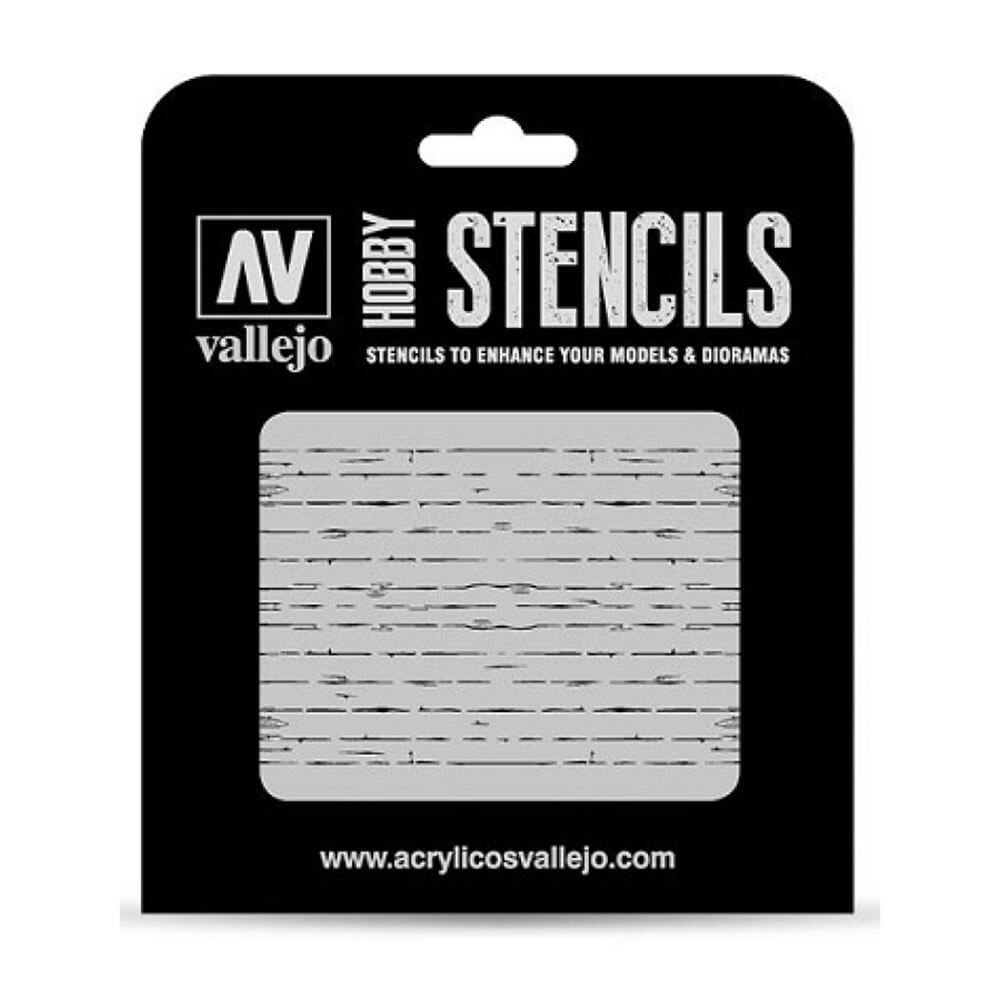 Vallejo stencils textureffekter