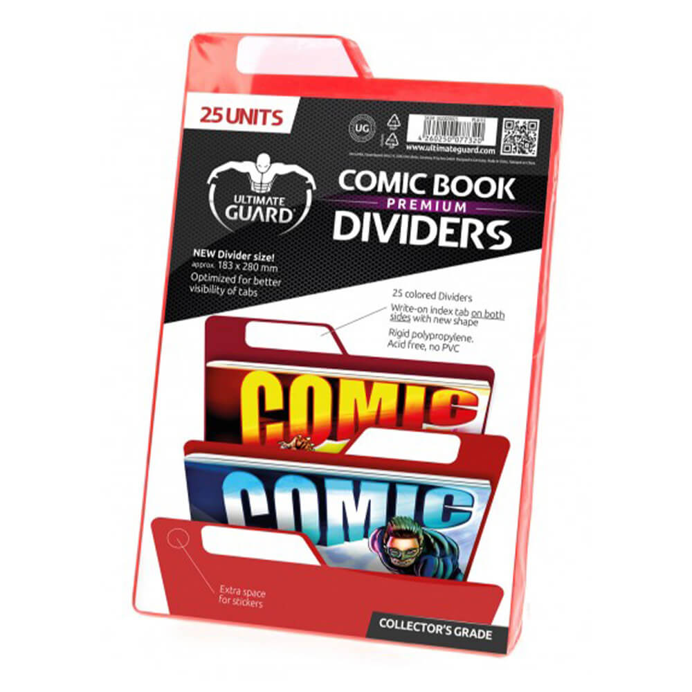 Ultimate Guard Premium Dividers de cómics 25pk