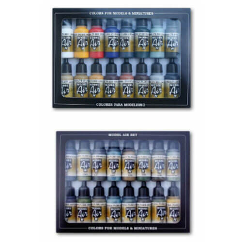 Model Air Paint Set of 16 Colour