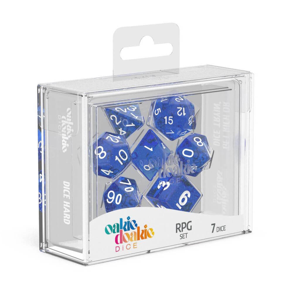 Oakie Doakie RPG Set Speckled Dice 7tlg