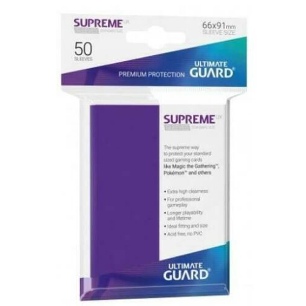 UG Supreme UX Sleeves Standard Taille 50pcs