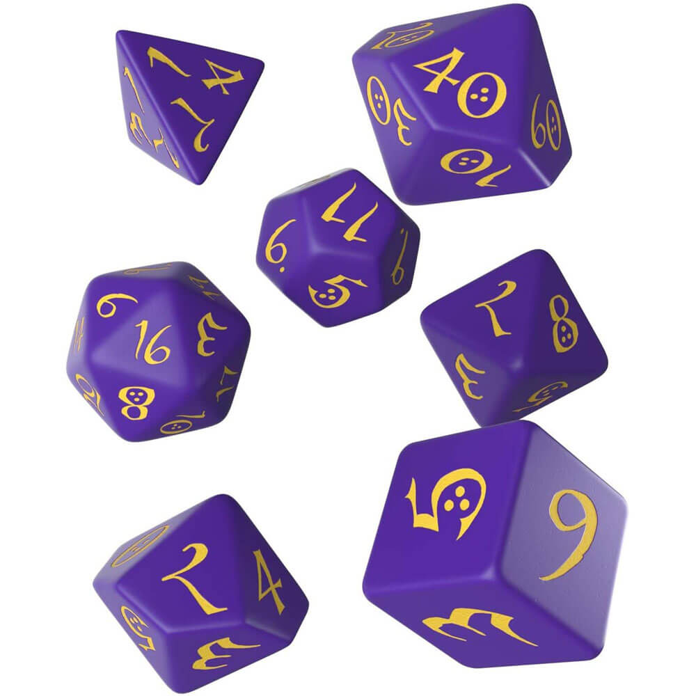 Q Atelier Classic RPG Dice Set de 7