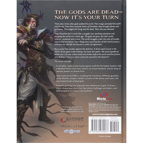 Cypher System Gods of the Fall Roleplaying Game