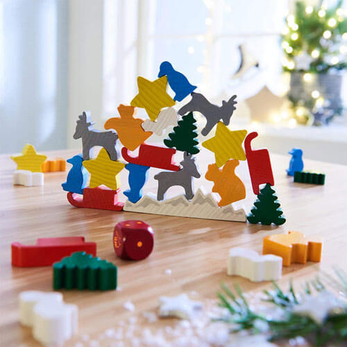 Animal Upon Animal Christmas Edition Board Game