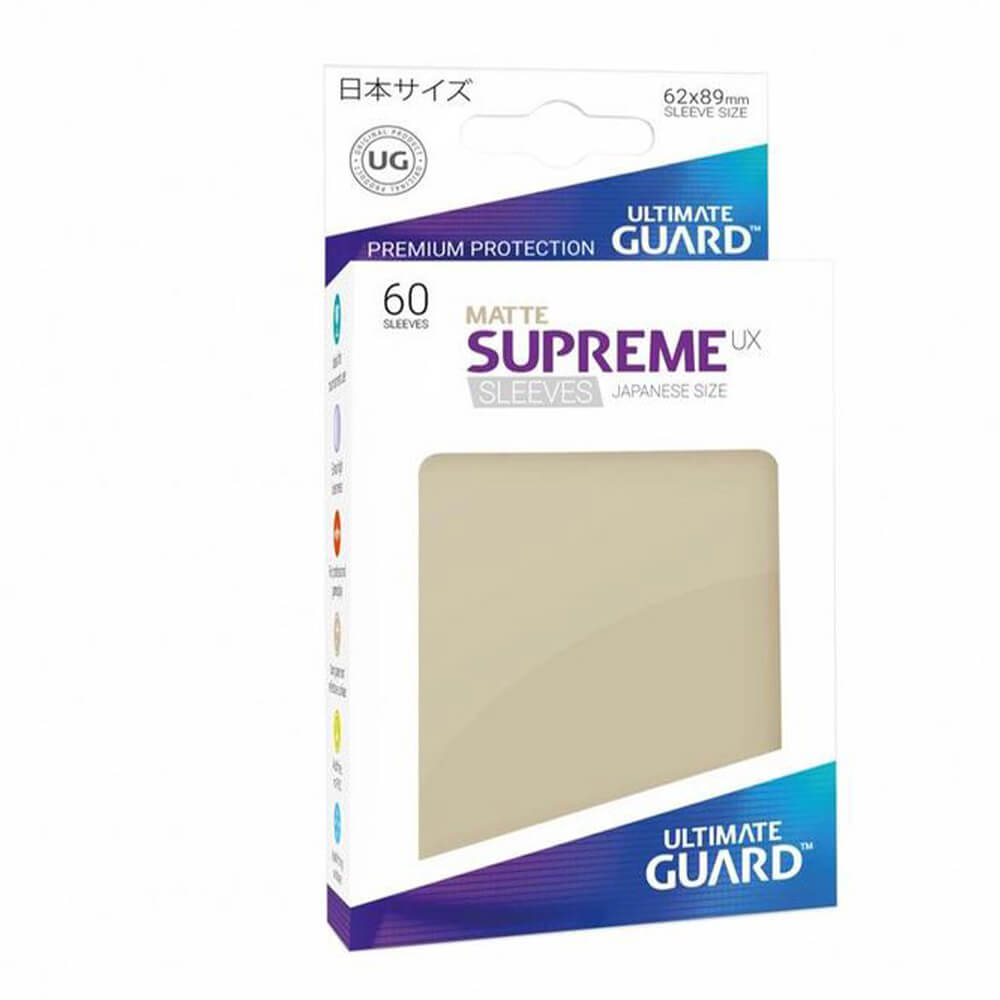 UG Supreme Ux Matte Card Rleeves Japoński rozmiar