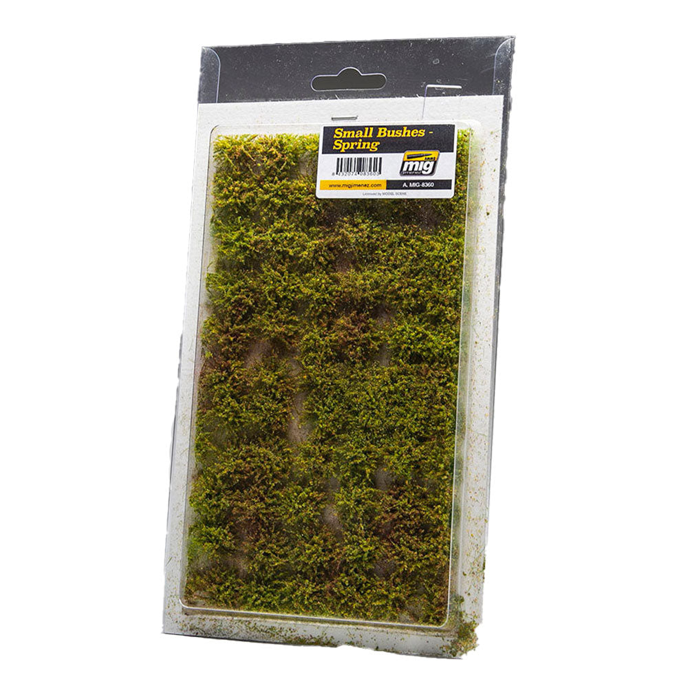 Ammunition av Mig Dioramas Mat Bushes (liten)