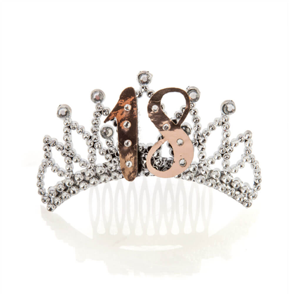 Rose Gold and Silver Tiara